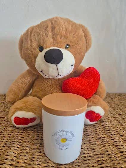 TEDDY & CANDLE