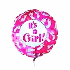 It's A Baby Girl Balloon